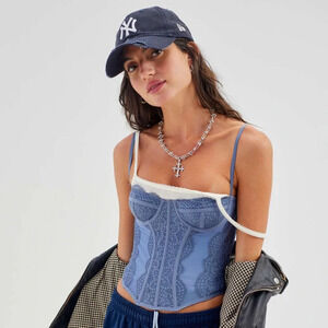 NWT Out from Under Modern Love Lace Corset XL